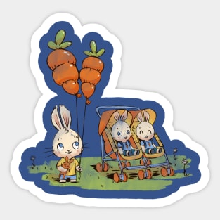 Bunnies Sticker